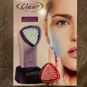 Black and White Acne Treatment Device